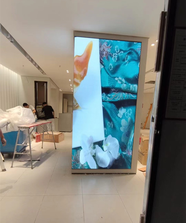珲春商场门店转角LED显示屏